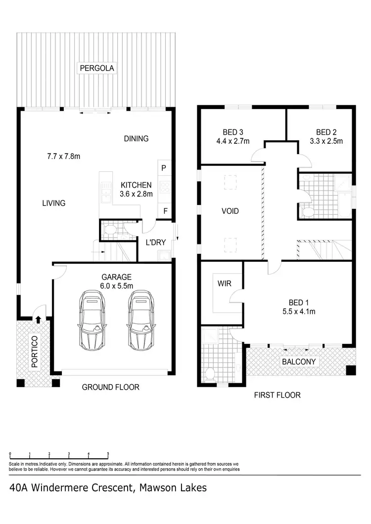 Floorplan of Homely house listing, 40A Windermere Cres, Mawson Lakes SA 5095