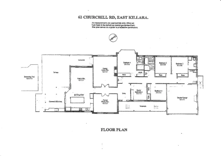 Floorplan of Homely house listing, 62 Churchill Rd, East Killara NSW 2071