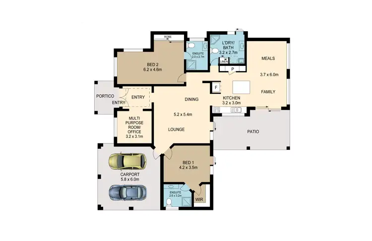 Floorplan of Homely house listing, 68 Farrar Boulevard, Farrar NT 830
