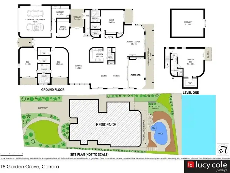 Floorplan of Homely house listing, 18 Garden Grove, Carrara QLD 4211