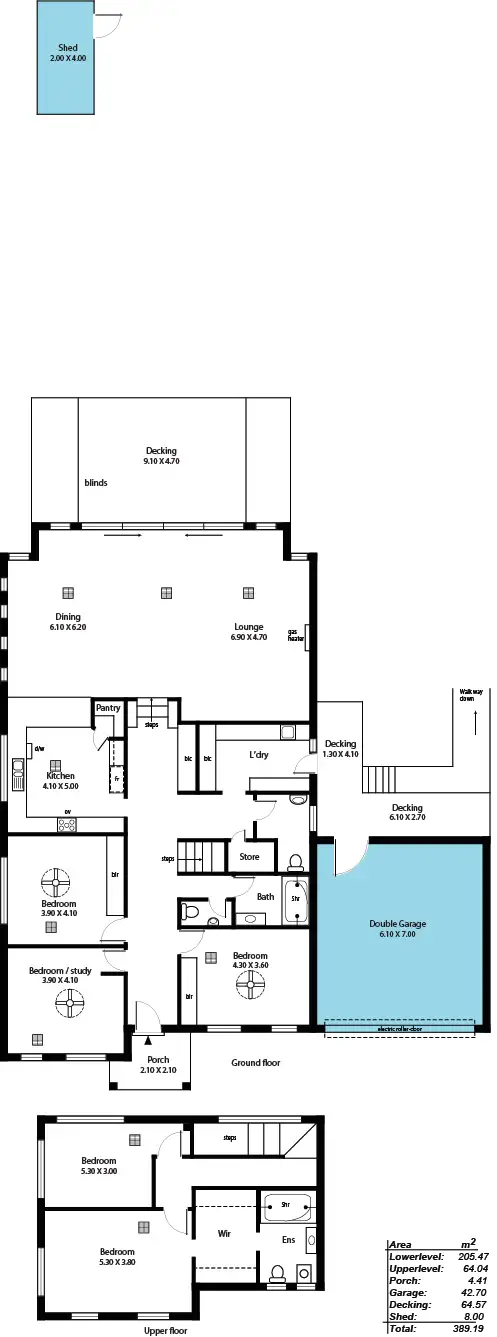 Floorplan of Homely house listing, 18 Corella Avenue, Chandlers Hill SA 5159