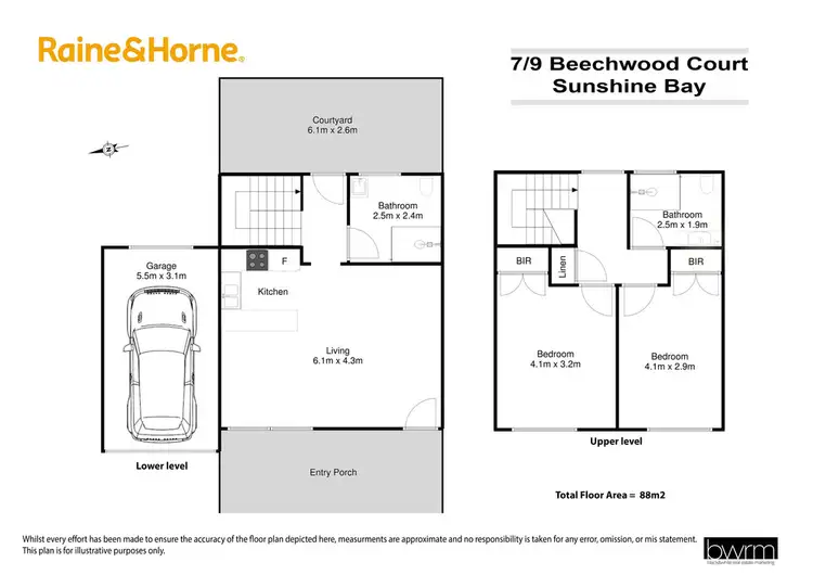 Floorplan of Homely unit listing, 7/9 Beechwood Court, Sunshine Bay NSW 2536