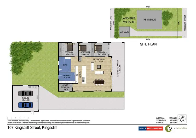 Floorplan of Homely house listing, 107 Kingscliff Street, Kingscliff NSW 2487