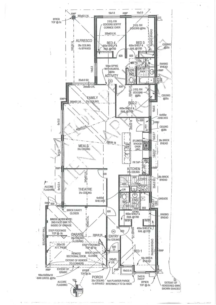 Floorplan of Homely house listing, 64A Fourth Avenue, Shoalwater WA 6169