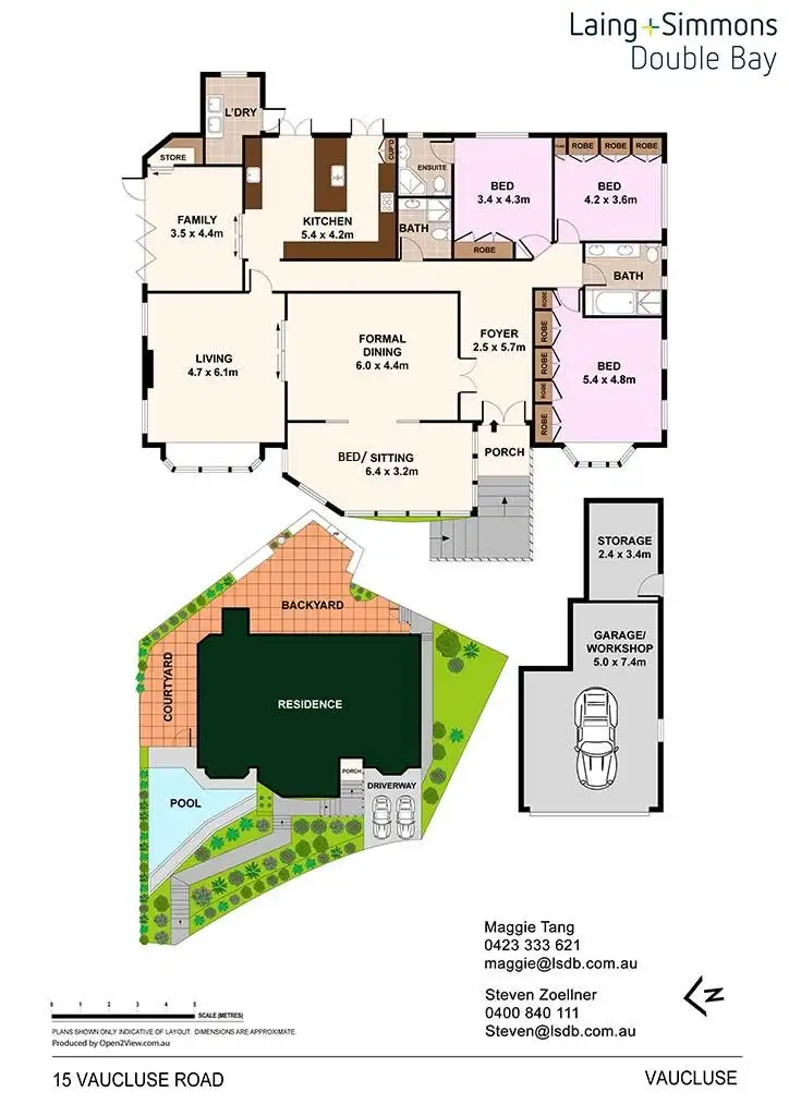 Floorplan of Homely house listing, 15 Vaucluse Road, Vaucluse NSW 2030