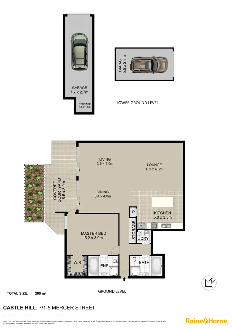 Floorplan of Homely unit listing, 7/1-5 Mercer Street, Castle Hill NSW 2154