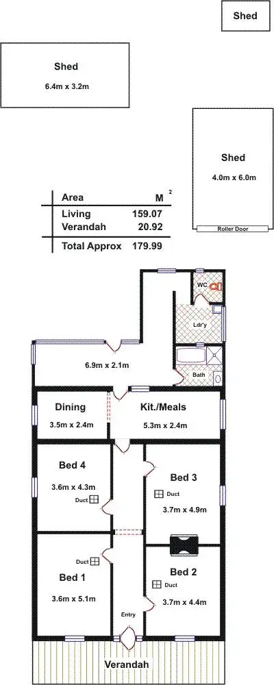 Floorplan of Homely house listing, 13 Main North Road, Willaston SA 5118