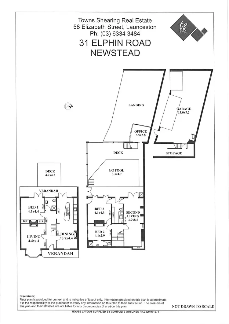 Floorplan of Homely house listing, 31 Elphin Road, Launceston TAS 7250