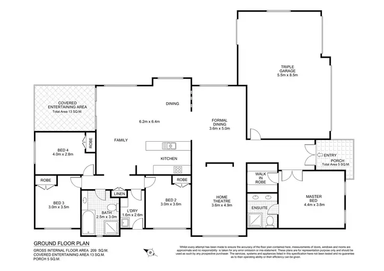 Floorplan of Homely house listing, 49 Fernhill Avenue, Hamlyn Terrace NSW 2259