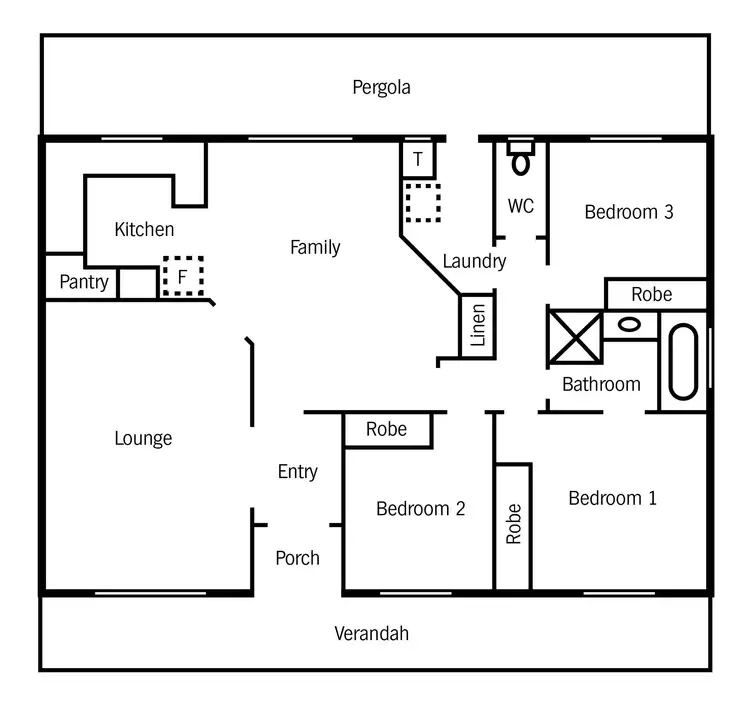 Floorplan of Homely house listing, 1 Nerli Place, Conder ACT 2906
