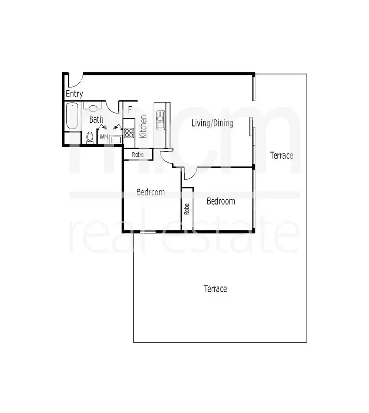 Floorplan of Homely apartment listing, 47/99 Whiteman Street, Southbank VIC 3006