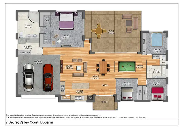 Floorplan of Homely house listing, 7 Secret Valley Court, Buderim QLD 4556