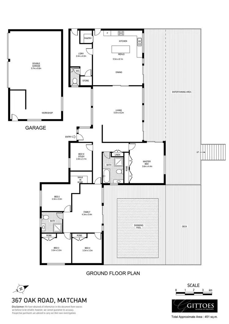 Floorplan of Homely rural property listing, 367 Oak Road, Matcham NSW 2250