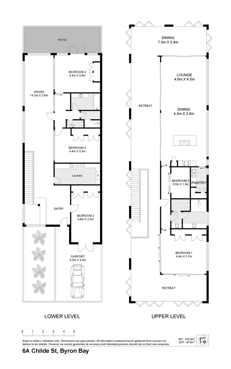 Floorplan of Homely house listing, 6a Childe Street, Byron Bay NSW 2481