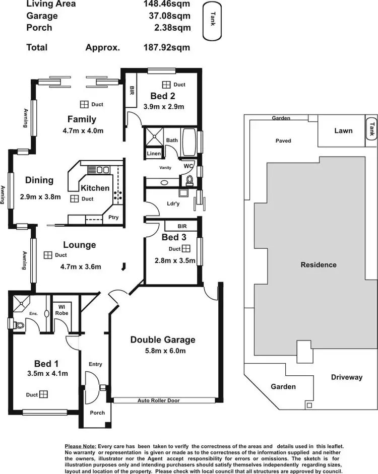 Floorplan of Homely house listing, 2 Glenburnie Avenue, Northfield SA 5085