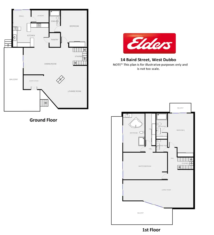 Floorplan of Homely house listing, 14 Baird Street, Dubbo NSW 2830