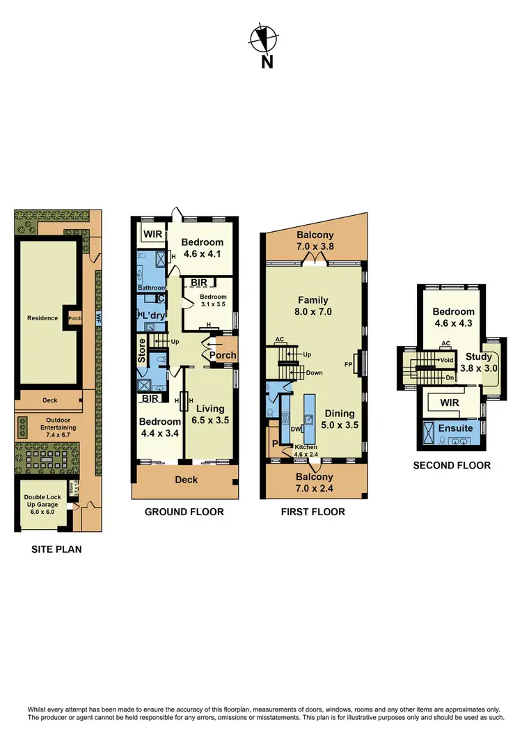 Floorplan of Homely house listing, 25 Sandpiper Place, Williamstown VIC 3016