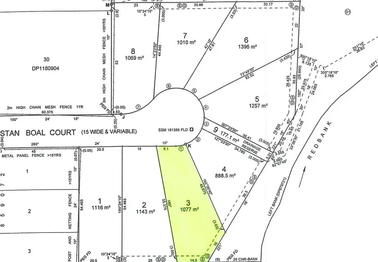 Floorplan of Homely land listing, 8 Stan Boal Court, Mudgee NSW 2850