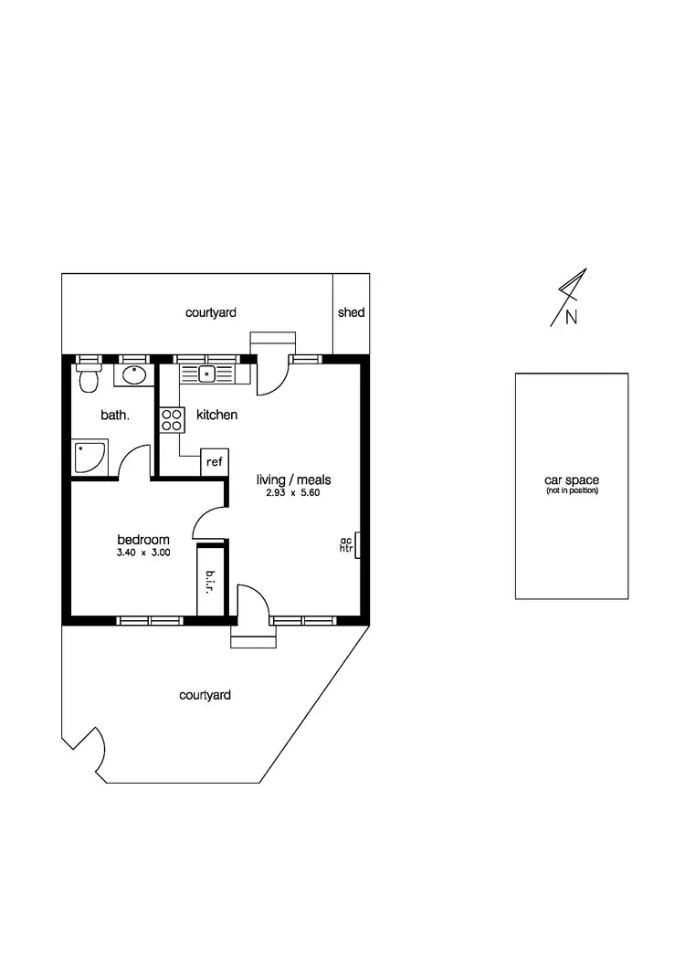 Floorplan of Homely unit listing, 5/16 Bryan Avenue, Altona North VIC 3025