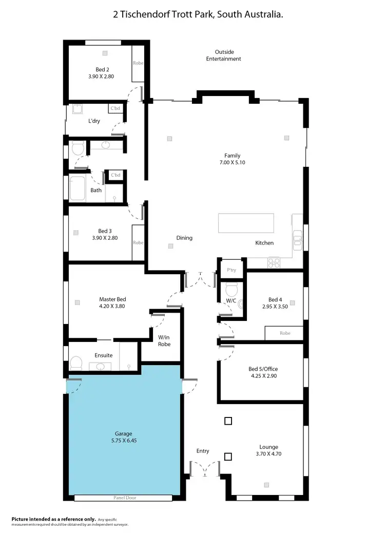 Floorplan of Homely house listing, 2 Tischendorf Street, Trott Park SA 5158