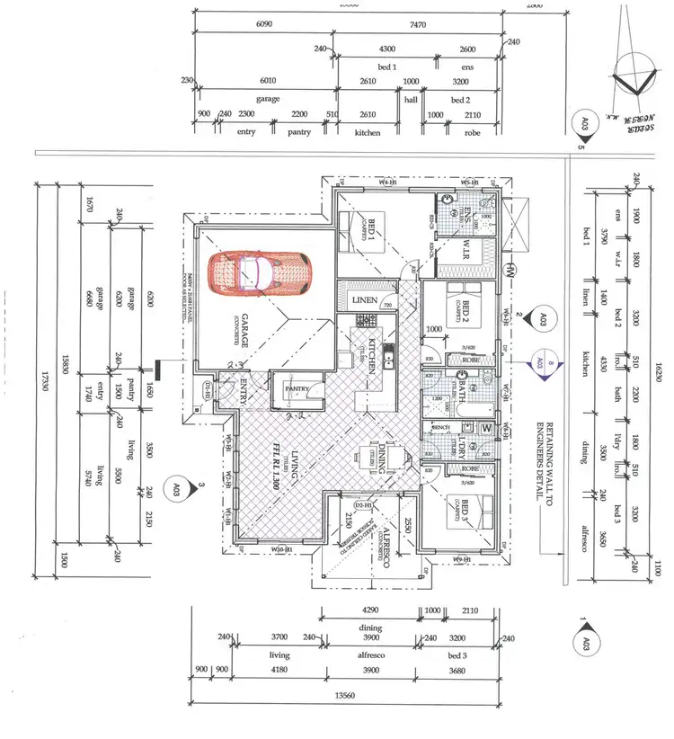 Floorplan of Homely townhouse listing, 1/4 John Potts Drive, Junee NSW 2663