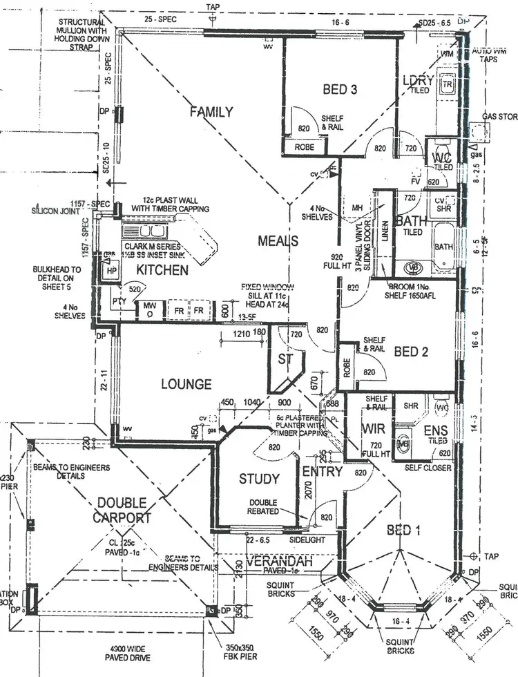 Floorplan of Homely house listing, 26 Burleigh Drive, Australind WA 6233