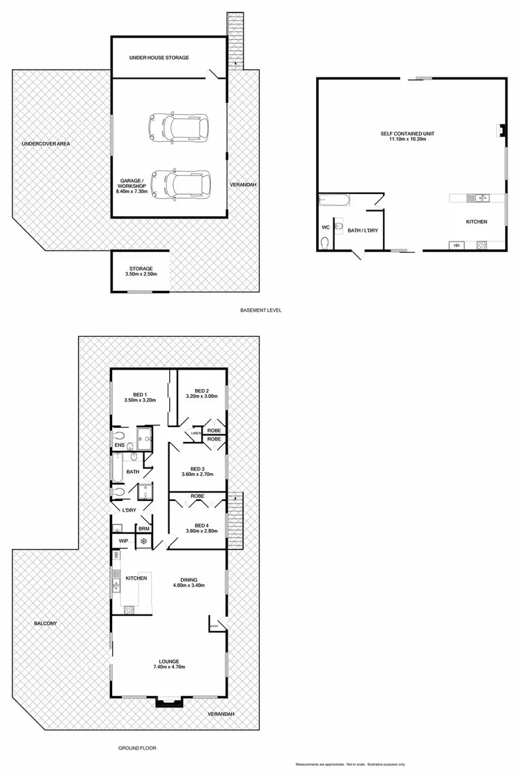 Floorplan of Homely house listing, 3 Barton Drive, Baranduda VIC 3691