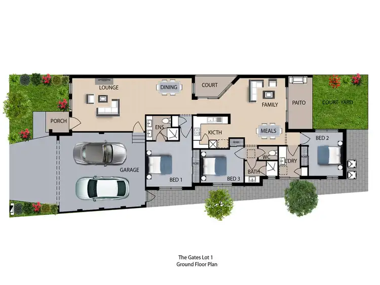 Floorplan of Homely house listing, Unit 1, 20 Weld Road, Swan View WA 6056
