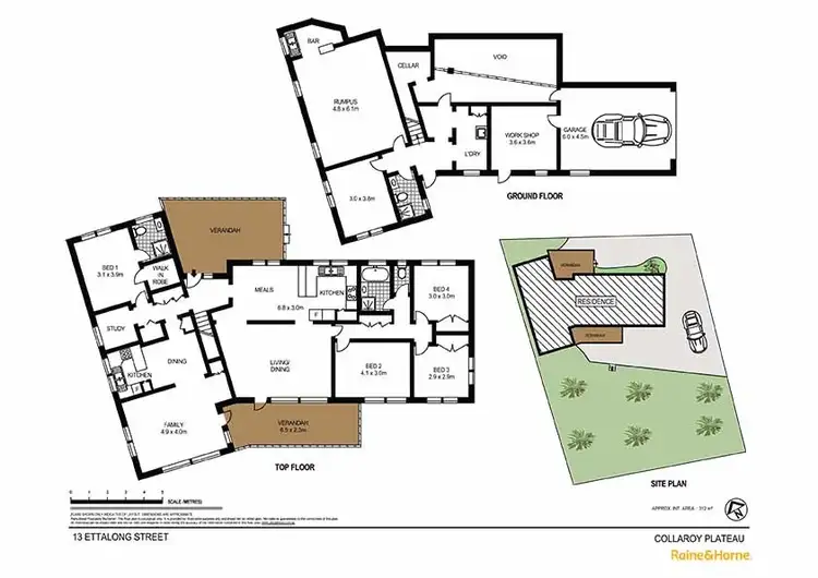 Floorplan of Homely house listing, 13 Ettalong Street, Wheeler Heights NSW 2097