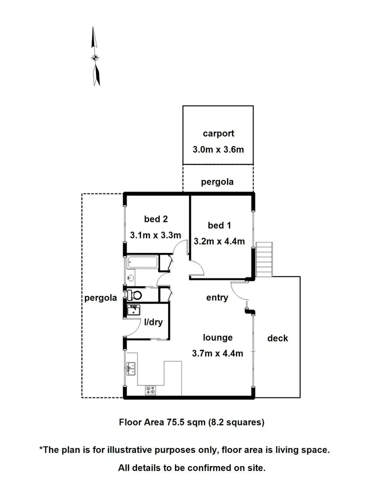 Floorplan of Homely house listing, 6 Victor Road, Clematis VIC 3782