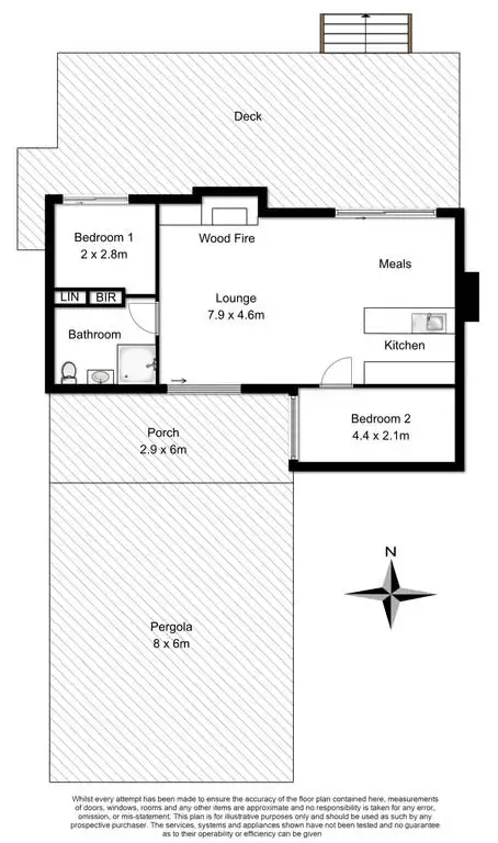 Floorplan of Homely house listing, 148 Pelican Point Road, Pelican Point SA 5291