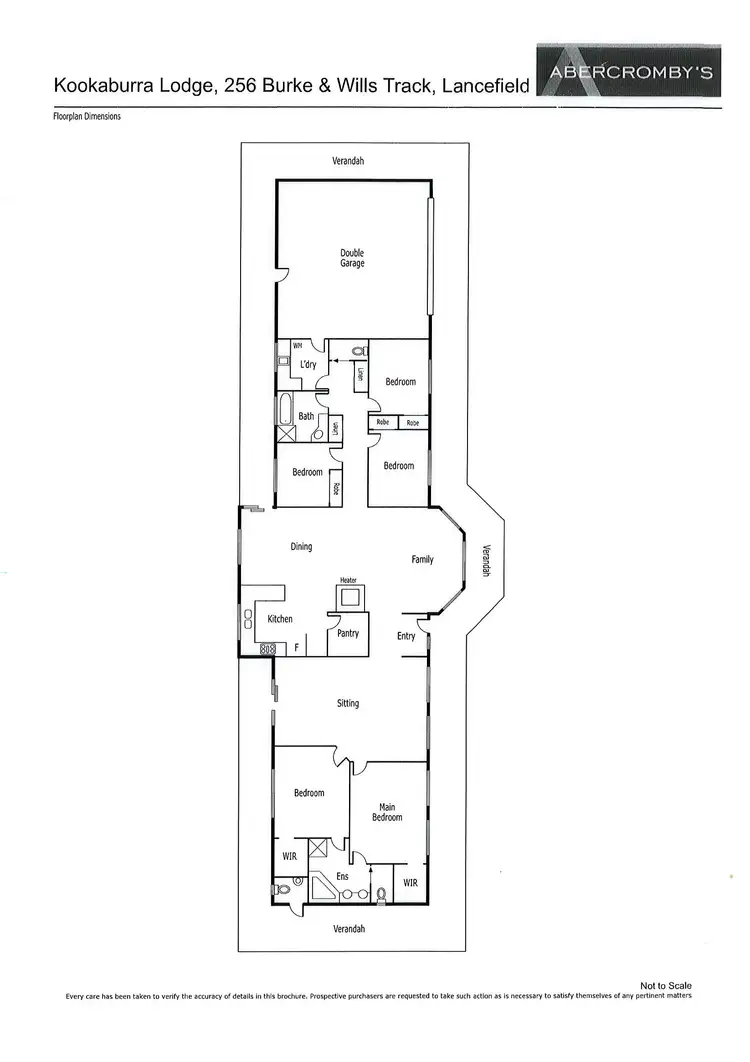 Floorplan of Homely house listing, 256 Burke & Wills Track, Lancefield VIC 3435