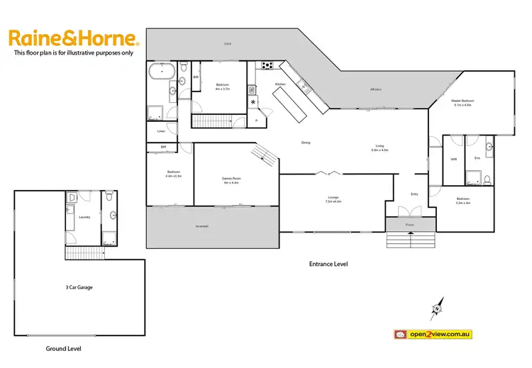 Floorplan of Homely house listing, 2 Broomfield Crescent, Long Beach NSW 2536
