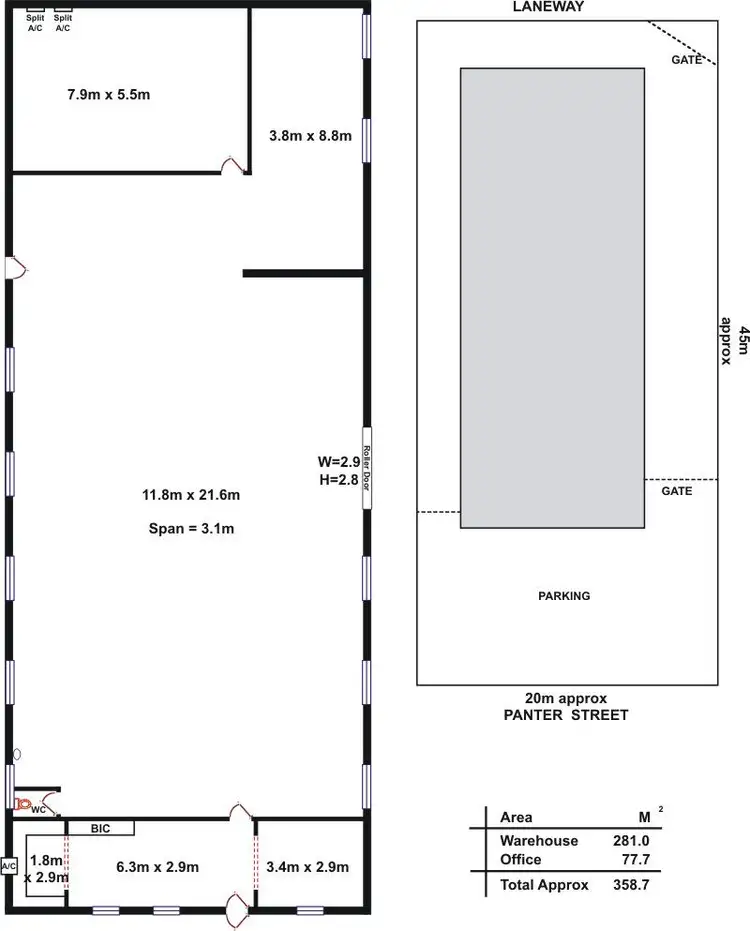 Floorplan of Homely house listing, 18 Panter Street, Willaston SA 5118
