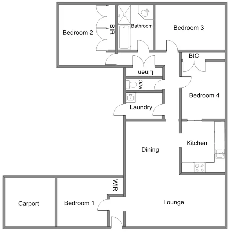 Floorplan of Homely house listing, 21 Tatiara Terrace, Bordertown SA 5268