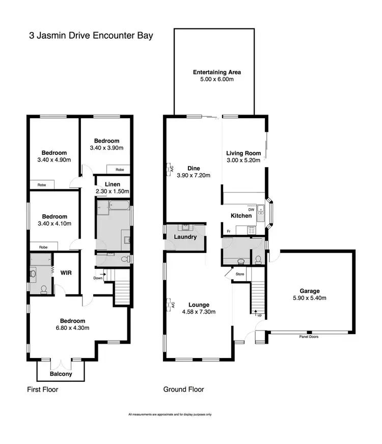 Floorplan of Homely house listing, 3 Jasmin Drive, Victor Harbor SA 5211