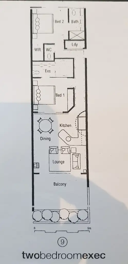Floorplan of Homely unit listing, 9/26-30 Macrossan Street (Saltwater), Port Douglas QLD 4877