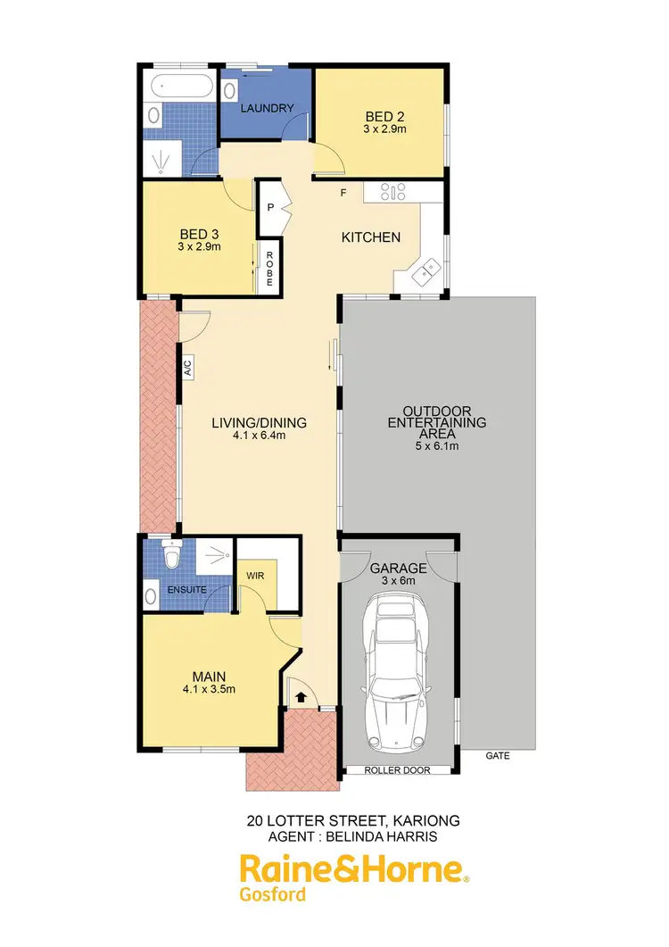 Floorplan of Homely house listing, 20 Lotter Street, Kariong NSW 2250
