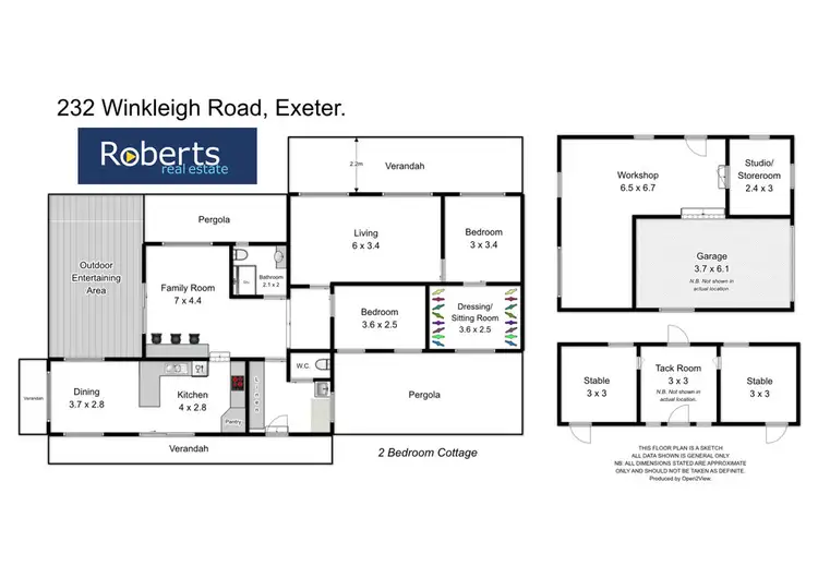 Floorplan of Homely house listing, 232 Winkleigh Road, Exeter TAS 7275