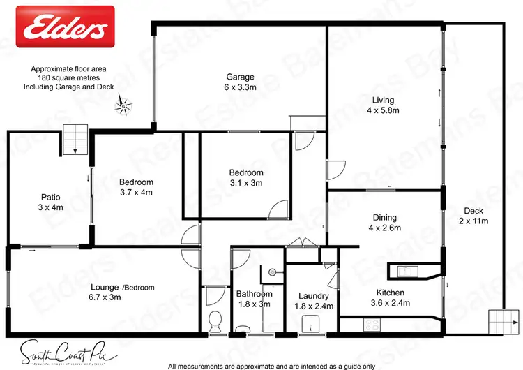 Floorplan of Homely house listing, 205 Beach Road, Denhams Beach NSW 2536