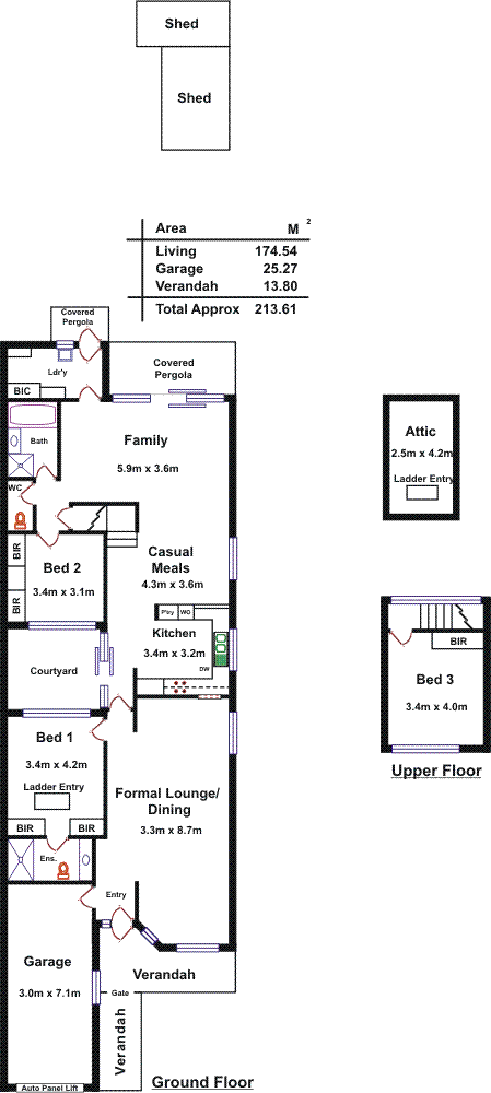 Floorplan of Homely house listing, 32A Anglesey Avenue, St Georges SA 5064