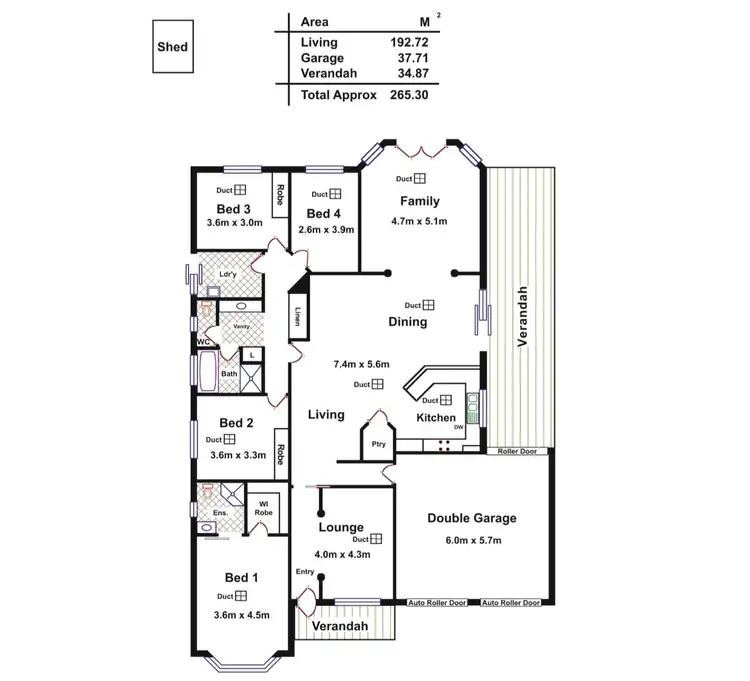 Floorplan of Homely house listing, 35 Alfred Avenue, Seaton SA 5023