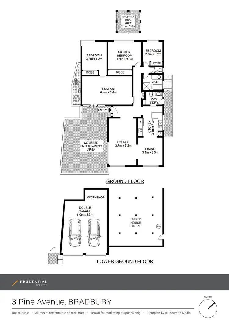 Floorplan of Homely house listing, 3 Pine Avenue, Bradbury NSW 2560