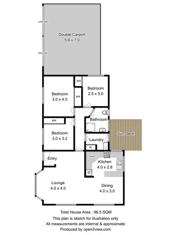 Floorplan of Homely house listing, 2 Greenhaven Court, Sorell TAS 7172