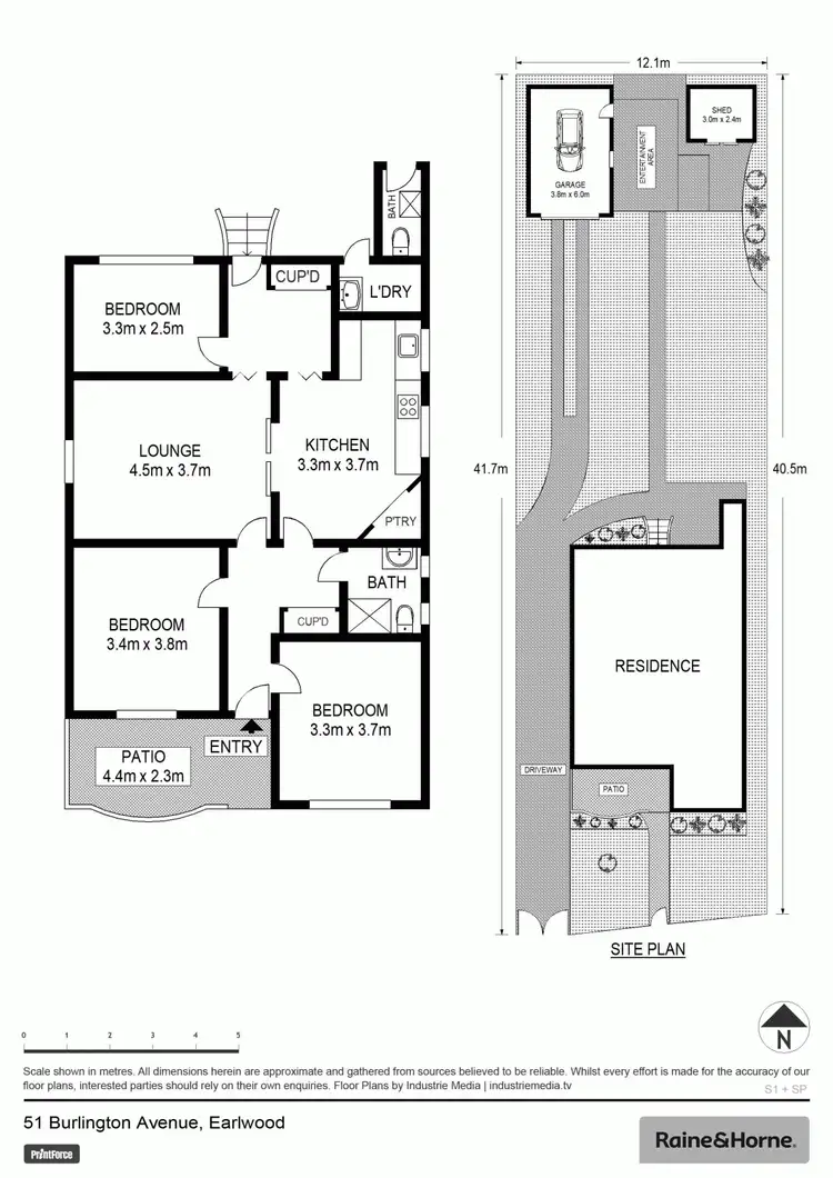 Floorplan of Homely house listing, 51 Burlington Avenue, Earlwood NSW 2206