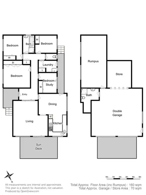 Floorplan of Homely house listing, 5 Killara Way, Kingston Beach TAS 7050