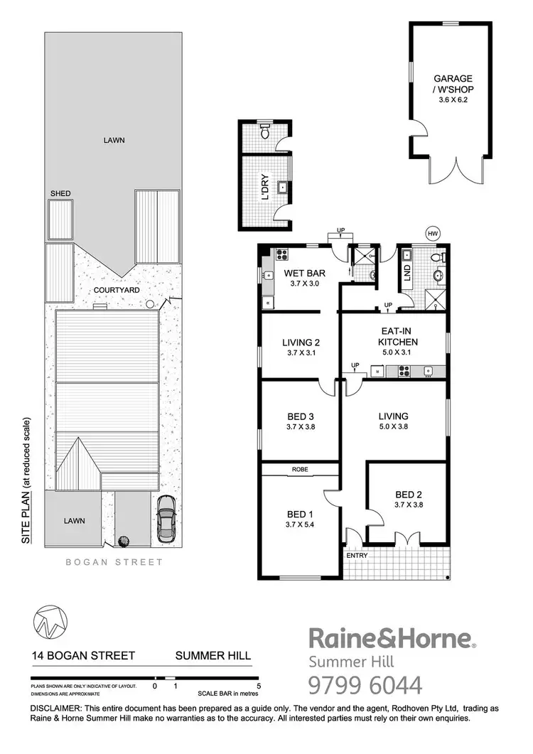Floorplan of Homely house listing, 14 Bogan Street, Summer Hill NSW 2130