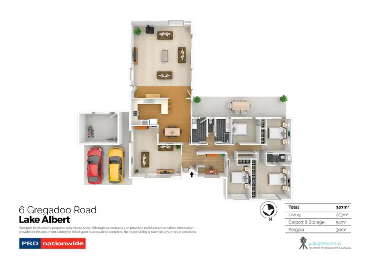 Floorplan of Homely house listing, 6 Gregadoo Road, Lake Albert NSW 2650