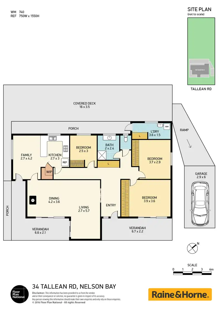 Floorplan of Homely house listing, 34 Tallean Road, Nelson Bay NSW 2315