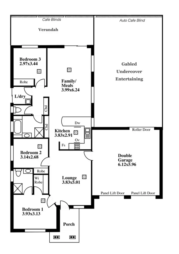 Floorplan of Homely house listing, 15 Bayside Avenue, Aldinga Beach SA 5173